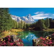 Ravensburger - Puzzle Jazero pri Matterhorne - 1 500 kosov