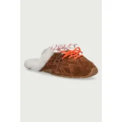 Nokwol copati ženski semišasti Atlas Mule Tan Suede