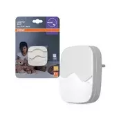 Osram - LED nocno svetlo za uticnicu sa senzorom sumraka LUNETTA LED/0,5W/230V