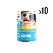 Frendi Vlažna hrana za pse, Piletina, 400g, 10 komada