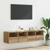 TV zidni ormari Zidne 2 pcs Umjetnicki hrast 60 x 30 x 30 cm