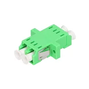 Extralink LC/APC duplex SM adapter