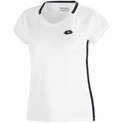 Majica kratkih rukava za djevojcice Lotto Squadra II G Tee PL - bright white