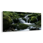 Slika tiha struga med kamni - 140x70