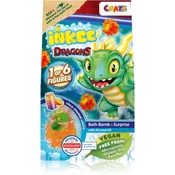 Craze INKEE Dragons kroglica za kopel 1 kos