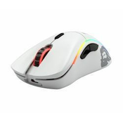 Gaming miš Glorious - Model D, optički, bežični, bijeli