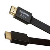 3G (85446) kabl HDMI (muški) na HDMI (muški) flat 1.5m crni