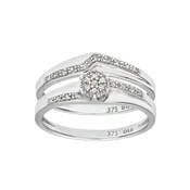 DIAMANT LETERNEL Prstan srebrna