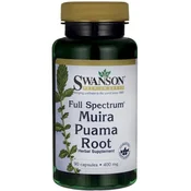 Polni spekter Muira Puama, 400 mg - 90 kapsul