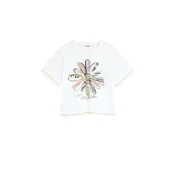 Desigual Majica mešane barve / bela