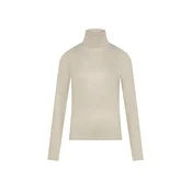 Deha LUREX RIBBED TURTLENECK, puli ž., bež D52193