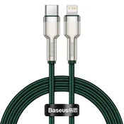 BASEUS Cafule kovinski kabel USB tipa C - Lightning 1m CATLJK-A06