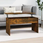 Vidaxl Klubska mizica 102x50,5x52,5 cm konstruiran les