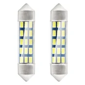 slomart Žarnice AMiO LED Festoon C5W 39mm bela, 12V (15x 3014 SMD)