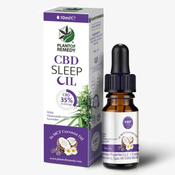 CBD kapljice za spanje 35 % CBD + olje sivke, kamilice, 10ml