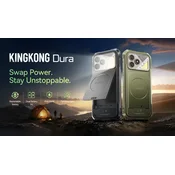 Cubot Kingkong DURA - Dual Battery Barva: Črna