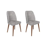 Hanah Home Alfa 468 V2 Stolice, Sive