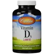 Vitamin D3, 2000 IE - 360 mehkih gelov