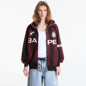 Mikina A Bathing Ape Hand Draw Football Shark Relaxed Fit Full Zip Hoodie UNISEX Black L
