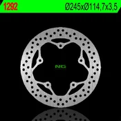 shumee Sprednji zavorni disk Yamaha YBR/YS 125 2006-2020 245 mm jeklen