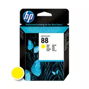 HP 88 Yellow Ink Cartridge Goes into the OfficeJet Pro K550  Series Printer (C9388AE)