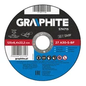 Brusni disk za metal, 125 x 6,4 22,2 mm, 27 A30-S-BF 57H715