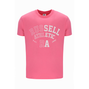 Russell Athletic BLAINE S/S CREWNECK TEE SHIRT, muška majica, roza A40071