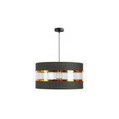 Luster na sajli LIND 1xE27/60W/230V siv