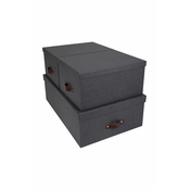 Bigso Box of Sweden komplet škatel za shranjevanje Inge (3-pack)