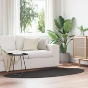 vidaXL Preproga Antracit 100x200 cm Poliester Nepremična
