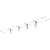 Paulmann Sustav stropnih svjetiljki za žicu Stage 94080 Paulmann LED fiksno ugradena 20 W LED bijela, krom