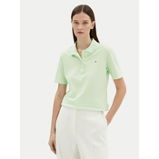 Tommy Hilfiger Polo majica 1985 WW0WW43224 Zelena Regular Fit