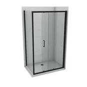 Tuš vrata Copen Atlas black 120x195 (C-02-B4120T)
