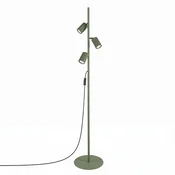 Sollux SL.2026 - Podna lampa KARBON 3xGU10/10W/230V zelena