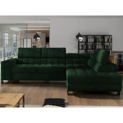 Kotna garnitura Comfivo 232 (Fresh 13) Zelena, Funkcija spanje, Predal, 271x203x71cm