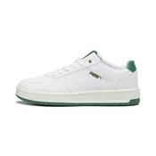 PUMA Court Classic Sneakers Unisex, Shoes, White/Vine/Gold, 42