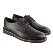 Mona Footwear Muške kožne cipele, Crne