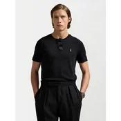 Polo Ralph Lauren Majica  svetlo rjava / temno zelena / črna / bela