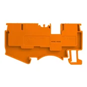 DE 2,5 mm2 1P 3-žilni konektor zbiralke, vtični priključek, oranžen