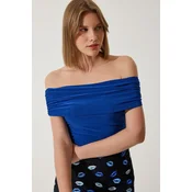 Happiness Istanbul ženska bluza TO00132, Cobalt Blue-Blue