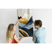 tulup.si Magnetna tabla za magnete Abstraktna pokrajina 60x120 cm