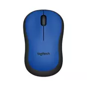 Logitech M220 silent wireless plavi miš