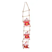 Tekstilna viseča božična dekoracija 50 cm Santa Mouse – Sass & Belle