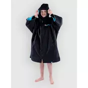 Dryrobe Advance Long Sleeve Kids 5-9 Surf Poncho black blue