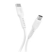 SBS USB-C – USB-C kabel 1m bela Polnilni TECABLETCC10W in podatkovni kabel, 25 W