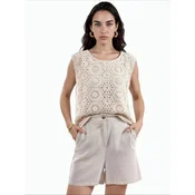 MSN Collection Obleka za doma kremna