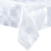 Northix Namizni prt odporen proti madežem bel 180x130 cm
