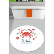 LEssentiel Maison Kupatilski otirac Crab, 100cm, Beli