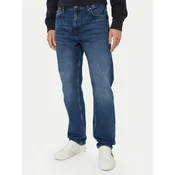 Guess Jeans hlače M6YA31 D1292 Mornarsko modra Regular Fit