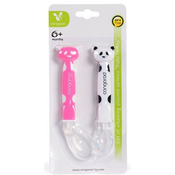 Cangaroo Set silikonskih kašicica baby panda girl ( CAN1607G )